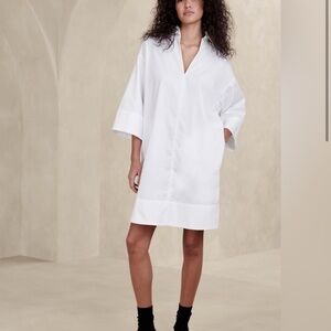 Banana Republic Cruz poplin mini dress tunic